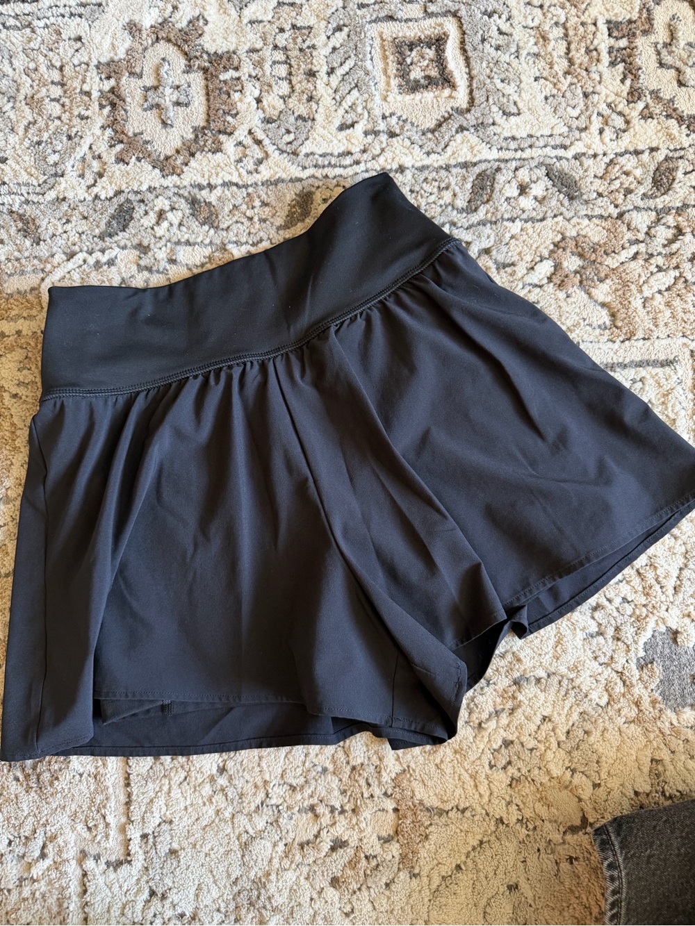 all in motion Black Women's Athletic Skort with Flared Silhouette